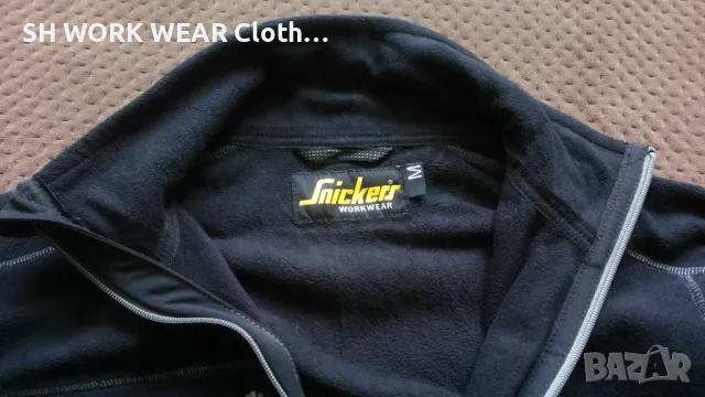 Snickers 8012 AIS POLAR Fleece Jacket размер M работна поларена горница W4-226, снимка 10 - Суичъри - 46970808