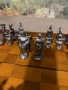 Масивни метални фигури за шах., снимка 7