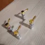 Nakamichi 4 броя конектори,тип banana позлатени 24к, снимка 3