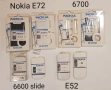 Калъфи за Nokia E71,E7,E72,6700,C7,C3-01,6300,X2,X6,X7,AHSA 200,E5,5250,C6,C3,N8,N9,E6,7230,C5-03,C2, снимка 3