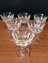 *Cristal d'Arques*Франция сервиз от 6 бр.тежки кристални чаши с диамантена шарка, снимка 3