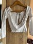 Нова бяла блузка NA-KD, снимка 1 - Блузи с дълъг ръкав и пуловери - 45602861