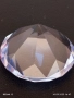 Преспасие от кристално стъкло с форма на диамант много красиво 48992, снимка 1