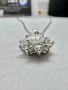 Сребърно колие с мойсанит (диамант)1 карат, снимка 5