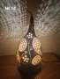 Декоративна лампа от кратуна, снимка 2