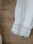 Бяла блуза памучна материя с дантела , снимка 6