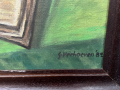 Маслена картина на платно с дървена рамка. №5241, снимка 4