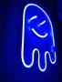 LED Неонова Синя Призрачна Фигура | ICOTICA, снимка 3