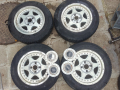 Джанти Speedline 4x108 15 цола с оригинални капачки RONAL Made in Germany, снимка 1