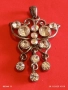SWAROVSKI сребриста висулка с декоративни кристали 52209, снимка 4