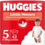 Пелени Huggies Little Movers 5, 11-25 кг, 42 броя, снимка 1