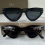 Dior 2024 дамски слънчеви очила котка 2 цвята, снимка 1 - Слънчеви и диоптрични очила - 45966672