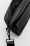 Мъжка чанта през рамо с кожен ефект Pull&Bear, 27х17 см, Черна, снимка 1 - Чанти - 45593085