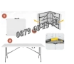 Сгъваема маса за кетъринг, градина, къмпинг 180/74 см с дръжка за носене, снимка 3
