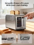 Инокс тостер Ganiza 925W с тъч дисплей + ПОДАРЪК, снимка 3