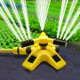 Автоматична 360° градусова въртяща се пръскачка за трева с 2 функции, снимка 7