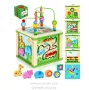 Образователна играчка Куб Монтесори Jojoin Wooden Activity Cube, снимка 1