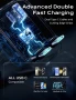 LISEN - 4 в 1 Прибиращо се зарядно за кола, 69W двоен USB C адаптер, снимка 2