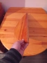 Дървена згаваъма маса, снимка 3