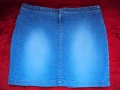 Къса дънкова пола, снимка 2