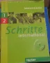 Тетрадка по немски език - Schritte International на издателство Hueber + диск, снимка 1