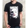 МЪЖКА ТЕНИСКА - MARILYN MONROE SKULL (014) - 2 цвята, снимка 2