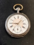 Швейцарски СРЕБЪРЕН джобен часовник 1900г. - 10 РУБИНА - ПРОМОЦИЯ, снимка 1