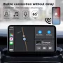 Безжичен CarPlay адаптер/Apple CarPlay/Plug&Play/вграден 5Hhz WIFI модул/от 2016г/iPhone IOS 10+, снимка 7