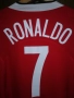 Manchester United Ronaldo 2004 2005 2006 Nike Long Sleeve Home Манчестър Юнайтед Роналдо екип , снимка 3
