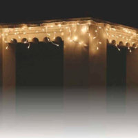 Коледна LED светлинна завеса, снимка 4 - Лед осветление - 44995555