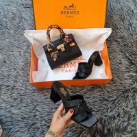 дамски висококачествени обувки и чанта , снимка 1 - Чанти - 45061876