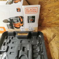 BLACK+DECKER BEHS03K-QS BEHS03K Вертикална ударна бормашина 1250 W, снимка 5 - Други инструменти - 45294765