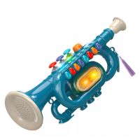 ✨Детски тромпет със звук и светлина - 2 цвята, снимка 1 - Музикални играчки - 45256287