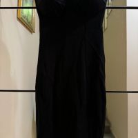 Черна рокля къса, снимка 2 - Рокли - 45263779