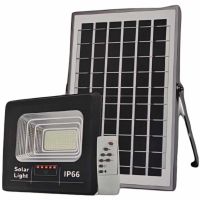 Комплект соларна лампа с дистанционно и соларен панел, 300W мощност,IP66, снимка 5 - Соларни лампи - 45878068