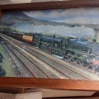 Плакат снимка картина влакове локомативи N 2, снимка 2 - Антикварни и старинни предмети - 45209045