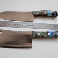 Solingen Качествен немски комплект нож сатър Солинген, снимка 2 - Прибори за хранене, готвене и сервиране - 45631846