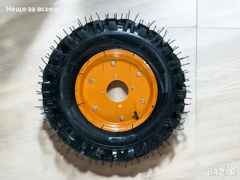 Гуми за мотофреза - Вътрешна + Външна + Джанта 5х10 , снимка 1