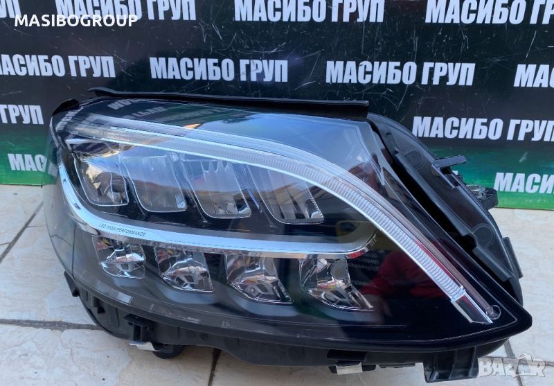 Фар десен фарове Led за Мерцедес Ц205 фейс Mercedes C-класа W205 facelift , снимка 1