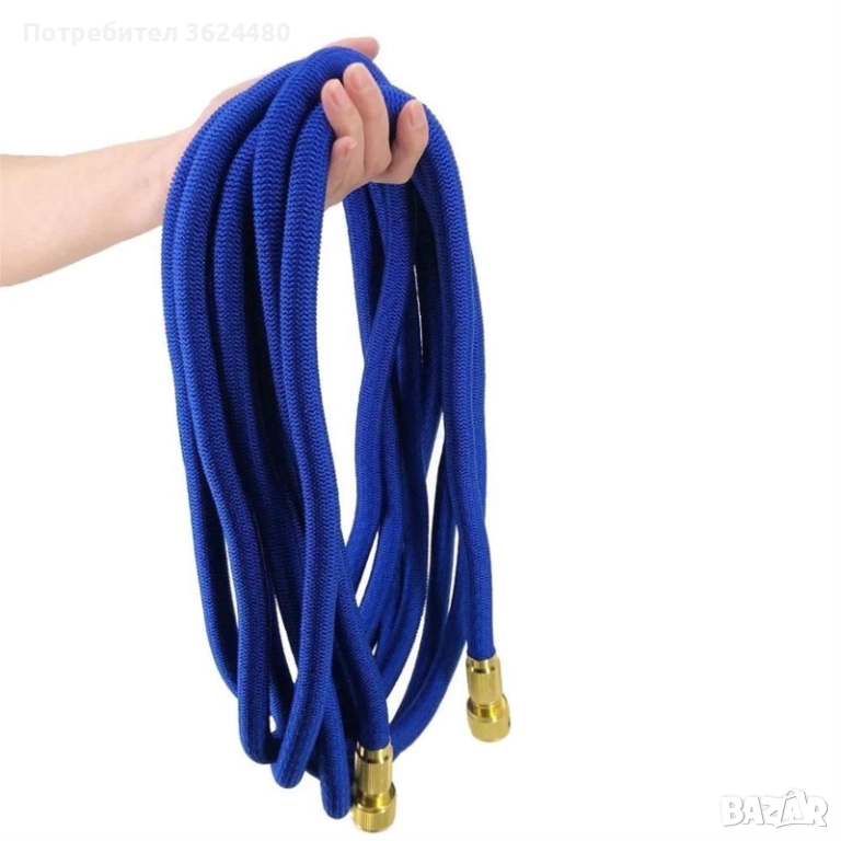 Разтегателен градински маркуч до 30 метра 4517, снимка 1