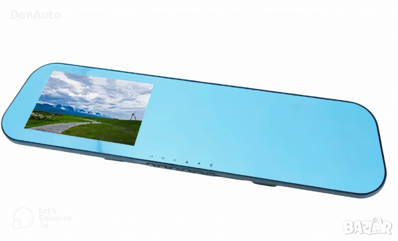 Видеорегистратор огледало за задно виждане с камера, снимка 1