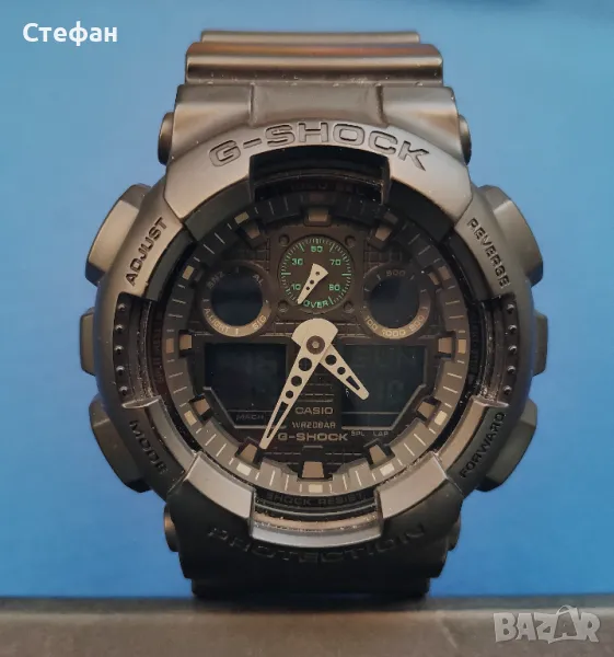 ХИТ ЦЕНА Часовник Casio G-shock GA-100MB, снимка 1