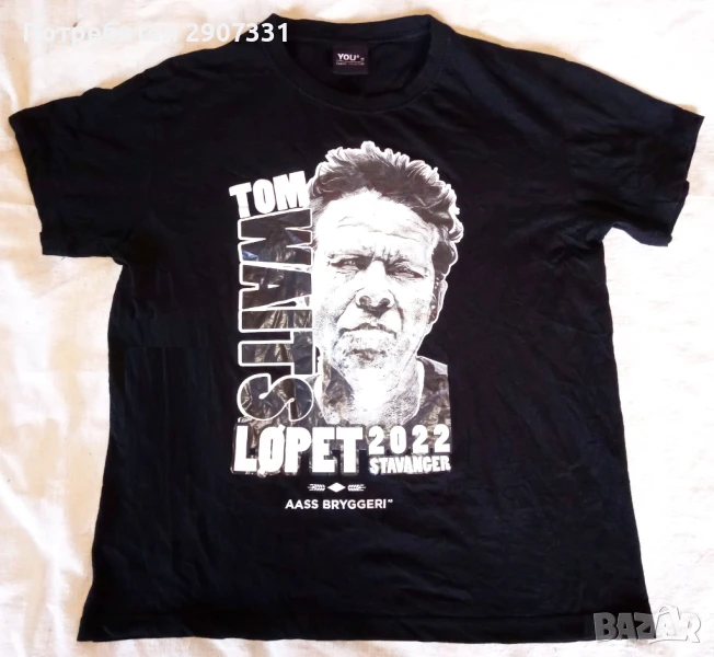 Тениска Tom Waits. Tour 2022, снимка 1
