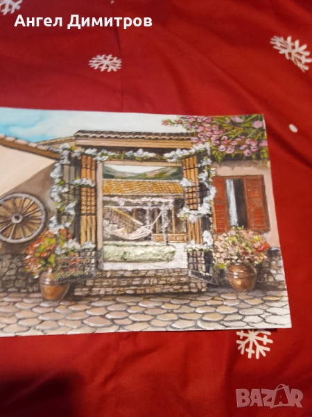 Красив акварел , снимка 1