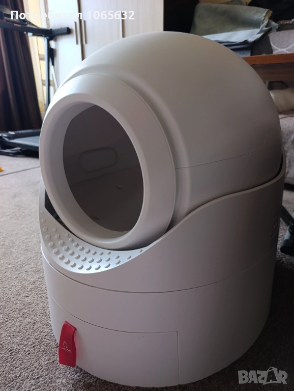 Полуавтоматична самопочистваща котешка тоалетна , снимка 1