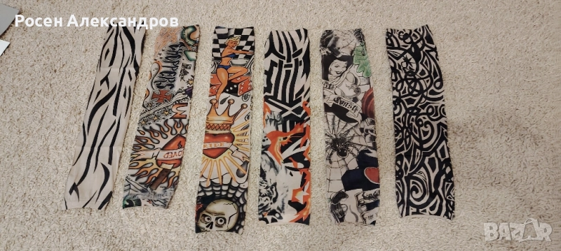 Татуси тип ръкав-чорапогащник 6бр., снимка 1