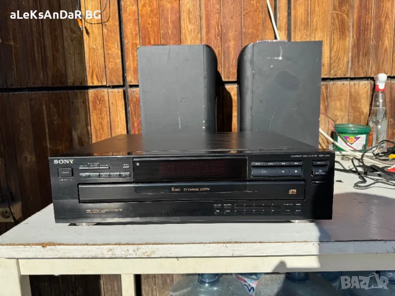 Compact disk player Sony cdp-c345, снимка 1