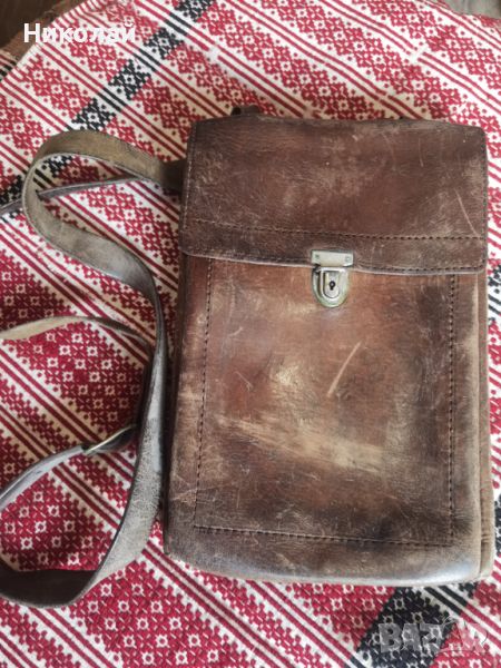 Стара командирска офицерска чанта , снимка 1
