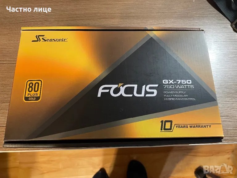 Захранващ блок Seasonic Focus GX-750, снимка 1