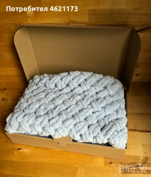 Ръчно плетени одеала от Alize Puffy, снимка 1